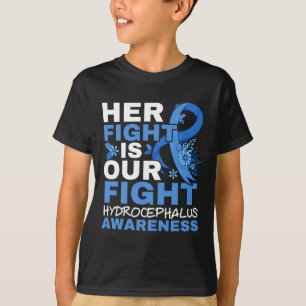 Camiseta A Luta É A Nossa Luta Contra O Tumor Do Cérebro Hi