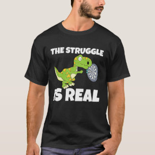 Camiseta A Luta É Real Alvo de Dardos Jogador de Dardos Din