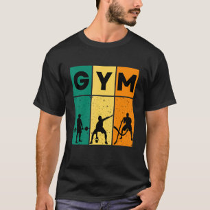 Camiseta a luta é um verdadeiro treino de ginásios para o t