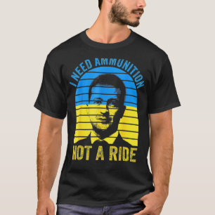Camiseta A Luta Está Aqui, Preciso De Munições, Não De Uma