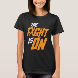 Camiseta A Luta Está No Sobrevivente de câncer De Consciênc