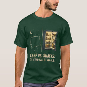 Camiseta A Luta Eterna: Sono Vs Lanches