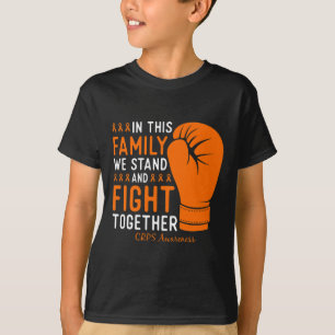 Camiseta A Luta Familiar De Conscientização Do Crps Suporta