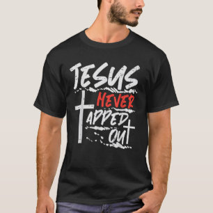 Camiseta A luta Jesus Nunca Tapeteceu A Luta Cristã