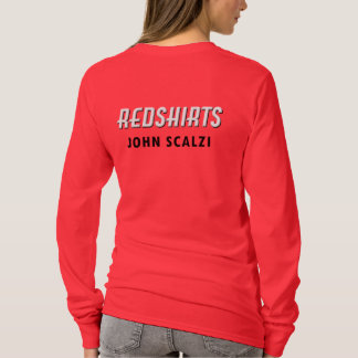 Camiseta A luva longa das mulheres do Redshirt