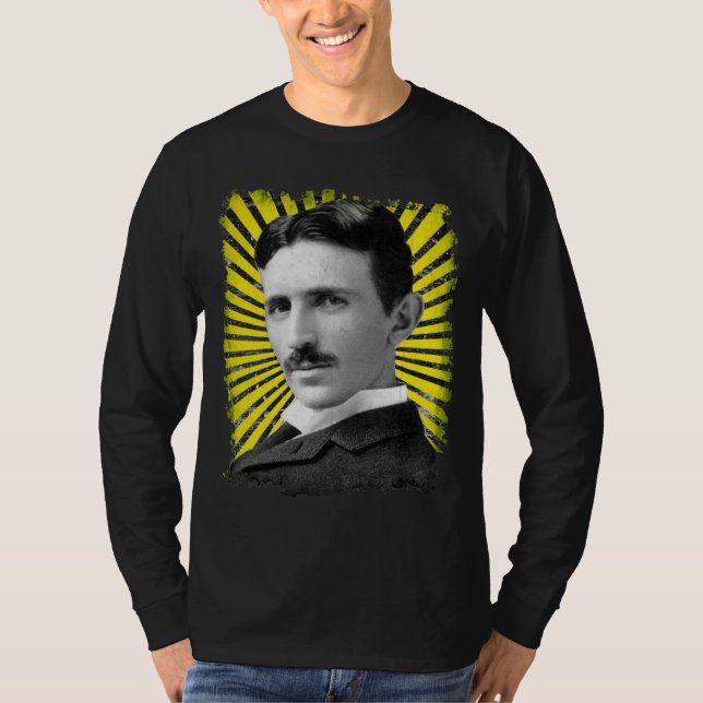 Camiseta A luz de Tesla (Frente)