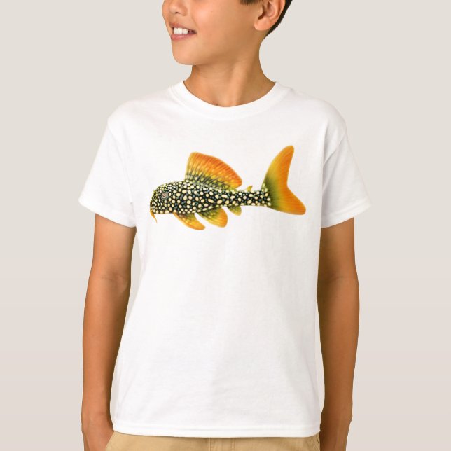 Camiseta A luz do sol Pleco de Goldy caçoa o t-shirt (Frente)