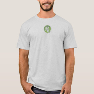 Camiseta A luz dos homens - tshirt cinzento do XL