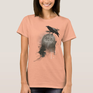 Camiseta A luz T das mulheres da lápide do SDS