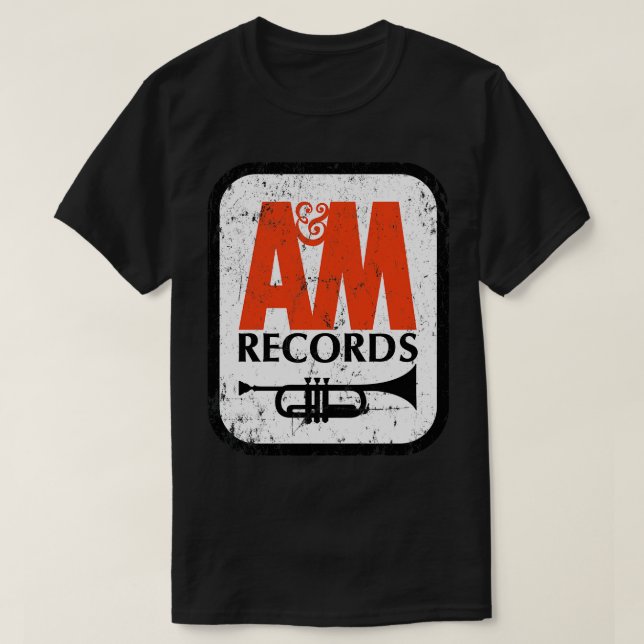 Camiseta A M Records (Frente do Design)