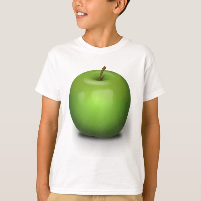 Camiseta A Maçã Verde (Frente)