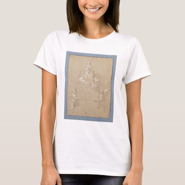 Camiseta A Madonna de Loreto (caneta e tinta) (Frente)