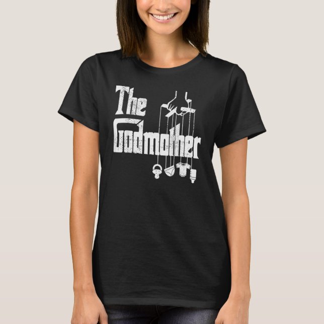 Camiseta A Madrinha Do Novo Bebê 1 (Frente)