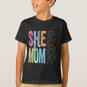 Camiseta A Mãe Acredita Religiosa Versa Mães Cristãs?