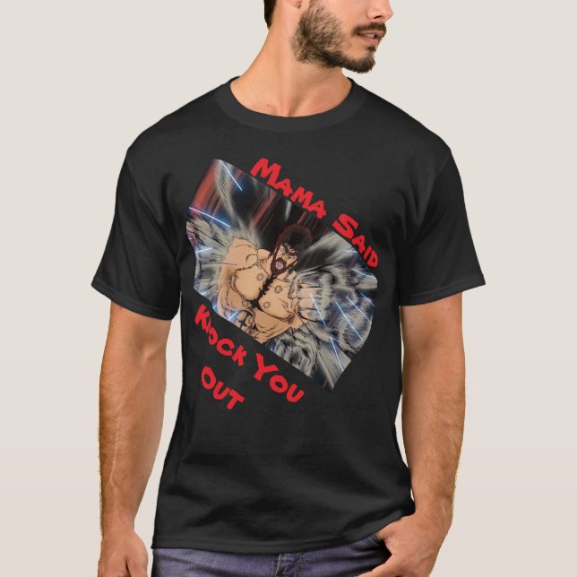 CAMISETA A MÃE DISSE PARA TE NOQUEAR (Frente)
