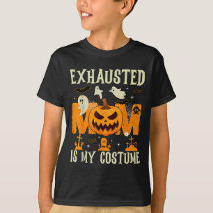 Camiseta A Mãe Escavada É O Meu Fantasma Feliz Halloween