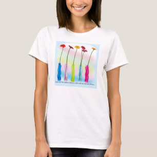 Camiseta A mãe guardara as mãos das suas crianças