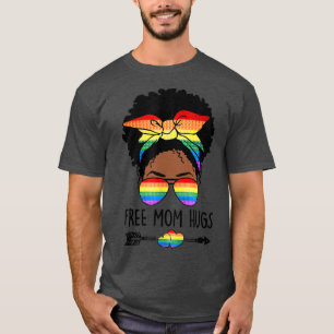 Camiseta A Mãe Livre Abraça O Orgulho De Lgbt Mensal Lgbtq