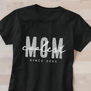 Camiseta A Mãe Mais Fria Desde 20XX Moderno, Um Pré-Disquet