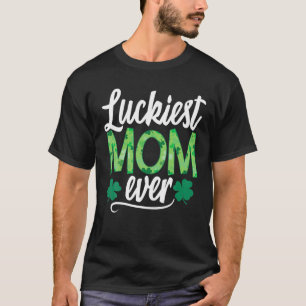 Camiseta A Mãe Mais Sortuda Que Já Correu O Dia De Santa Pa