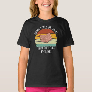 Camiseta A Mãe PERSONALIZADA Me Ama Mais Do Que Ela Adora