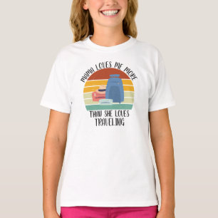 Camiseta A Mãe PERSONALIZADA Me Ama Mais Do Que Ela Adora