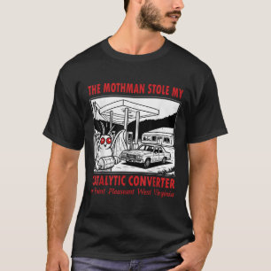 Camiseta A Mãe Roubou O Meu Catalisador Conversor Retro Div