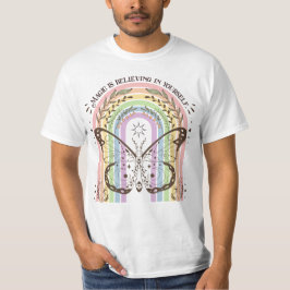 Camiseta A Magia Acredita Em Si Mesma