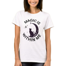 A Magia Está Dentro de Mim Gato + Lua