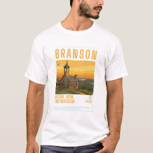 Camiseta A magia rural de Branson em todas as linhas