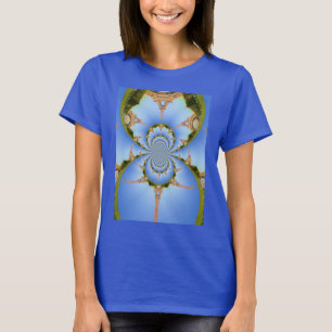 Camiseta A Mágica de Paris: Design da Torre Geométrica Eiff