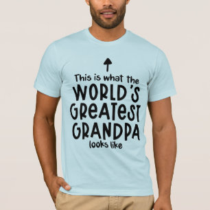 Camiseta A maior arte do vovô do Mundo legal