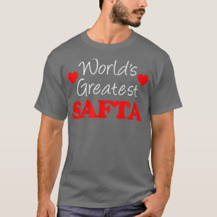 Camiseta A maior avó judia Safta do mundo