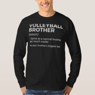 Camiseta A maior Fa do Irmão de Definição de Voleibol