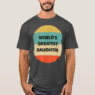 Camiseta A maior filha do mundo 24