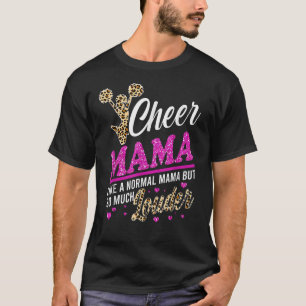 Camiseta A Maior Impressão Fã Leopardo Da Mãe E Pom Pom 1