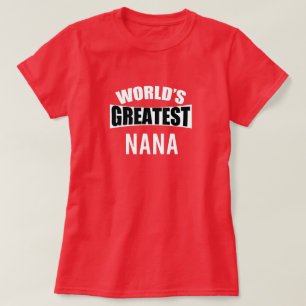 Camiseta A maior nana do mundo