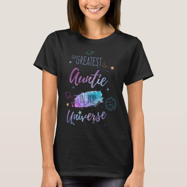 Camiseta A Maior Tia Do Universo Da Onze E Ne (Frente)
