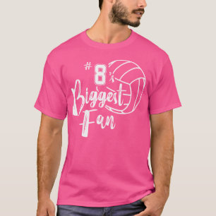 Camiseta A Maior Vela De Voleibol Da Mãe E Voleibol Dos Oit