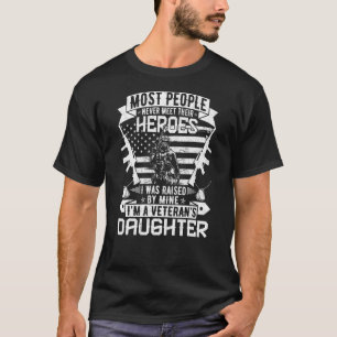 Camiseta A Maioria Das Pessoas Nunca Encontra Seus Heroínas