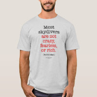 A maioria de Skydivers não são loucos