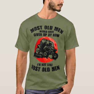 Camiseta A Maioria Dos Idosos Desistiria Na Corrida Agora