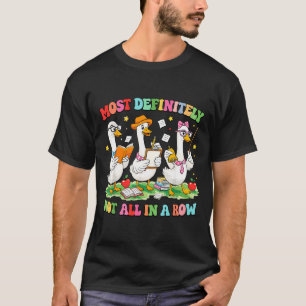 Camiseta A maioria não todos seguidos professor engraçado a