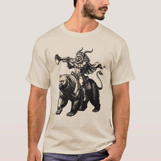 Camiseta A Majestade de Pruflas Desencadeada (Frente)