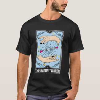 Camiseta A Majorette do Cartão Tarot Baton Twirler