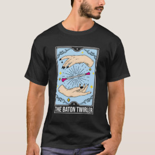 Camiseta A Majorette do Cartão Tarot Baton Twirler