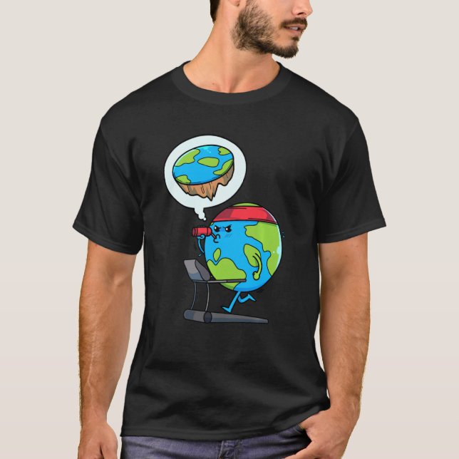 Camiseta A Malhação de ginástica na Terra Flórida Termina T (Frente)