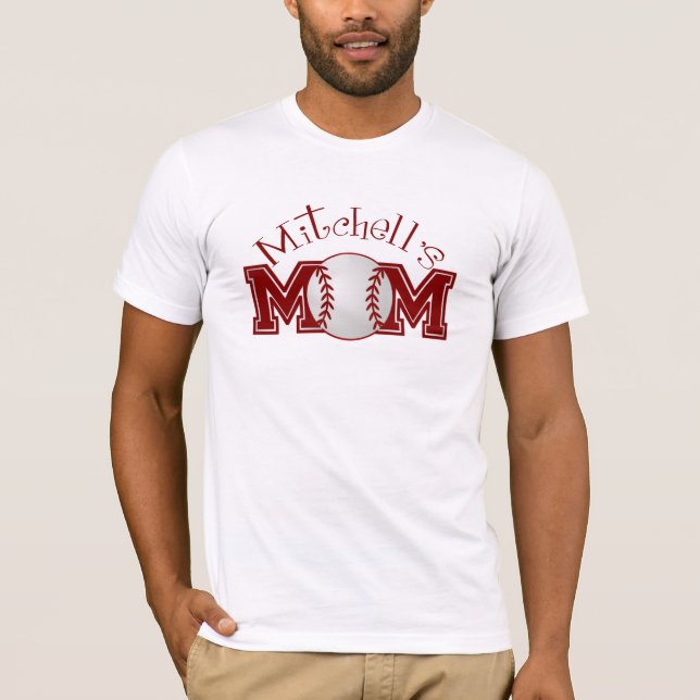 Camiseta A mamã de Mitchell (Frente)