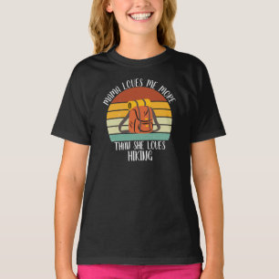 Camiseta A Mama PERSONALIZADA Me Ama Mais Do Que Adora Cami