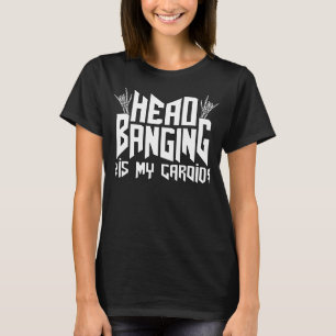 Camiseta A Manchete É A Minha Morte De Cardio Metal Engraça